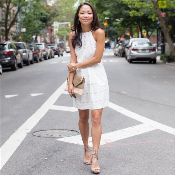 LOFT Dresses & Skirts - LOFT Eyelet Halter Dress