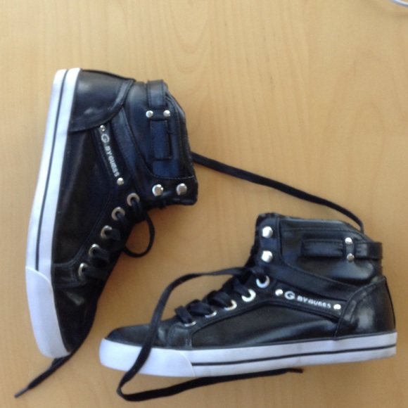 G by Guess black high tops never worn