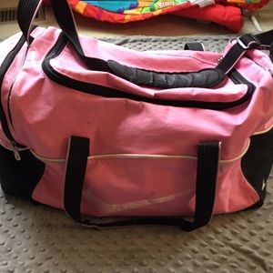 Nike duffle bag.