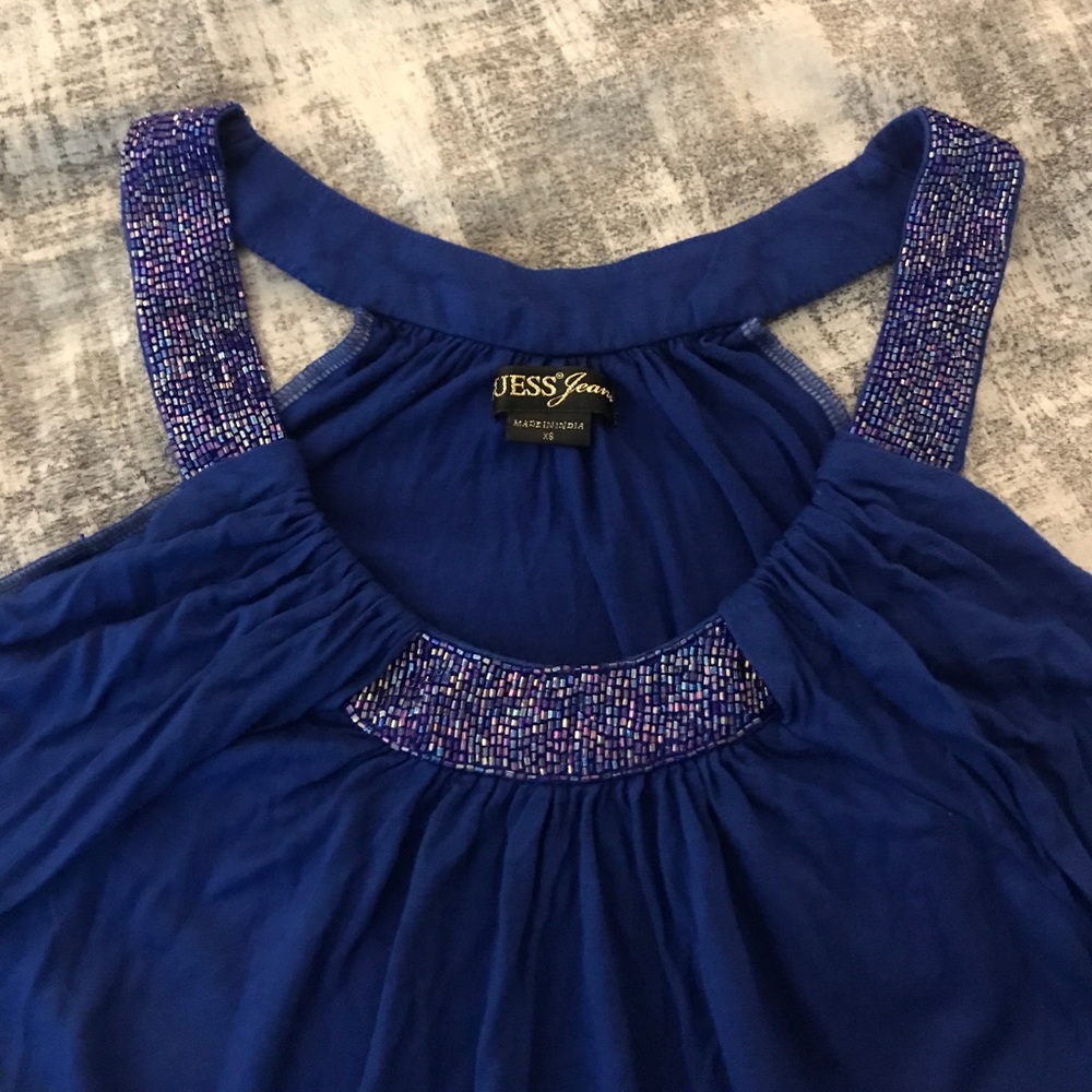Blue Guess Top - Picture 2 of 5