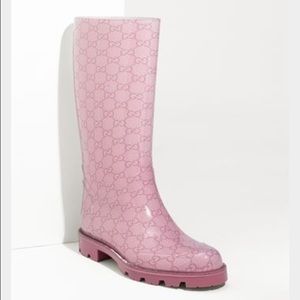 Gucci rain boots us 7