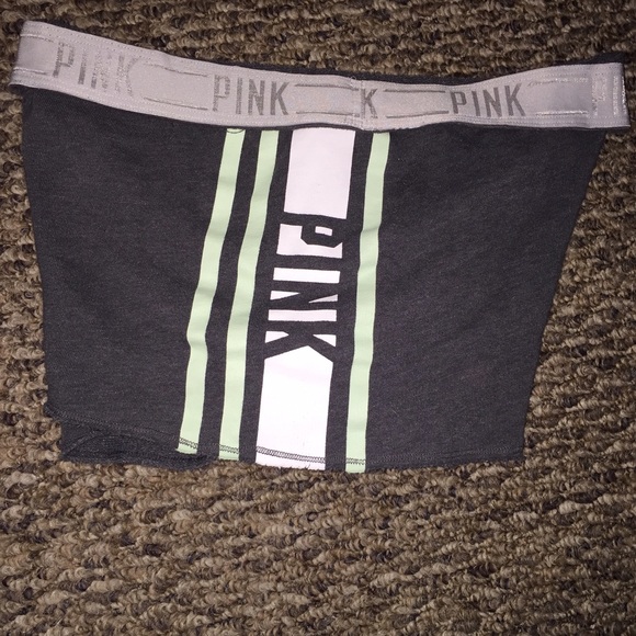 Vs pink sweat shorts size small