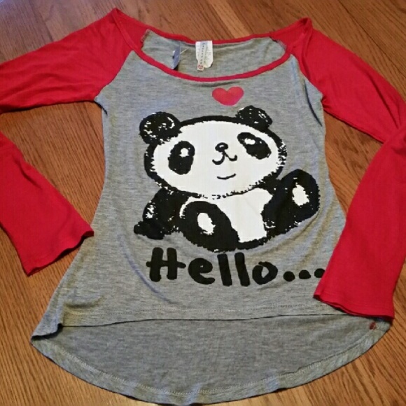 Cute Hello Panda Tee