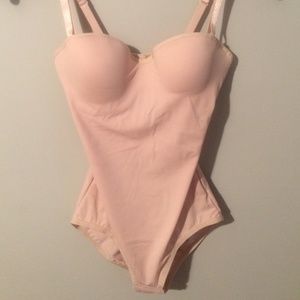 NEW nude JLux  bustier bodysuit