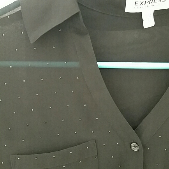 Express Portofino button down top - Picture 1 of 3