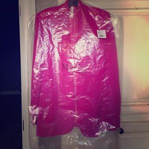 Mural hot pink blazer