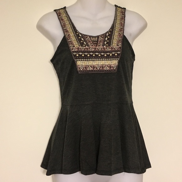 Boho peplum tank ✌🏼️ - Picture 3 of 4
