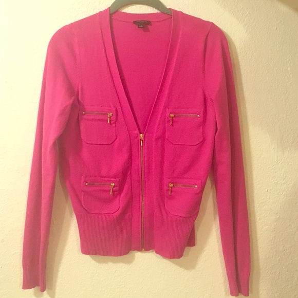 Ann Taylor Purple Cardigan like new!