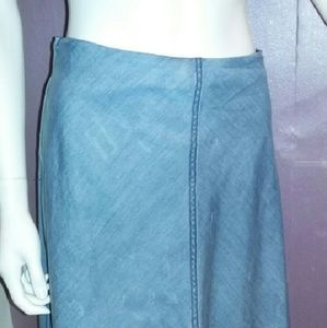 Theory Chambray Skirt