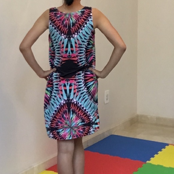 Black/mint Glow dress - Picture 2 of 4