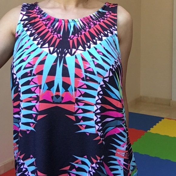 Black/mint Glow dress - Picture 3 of 4