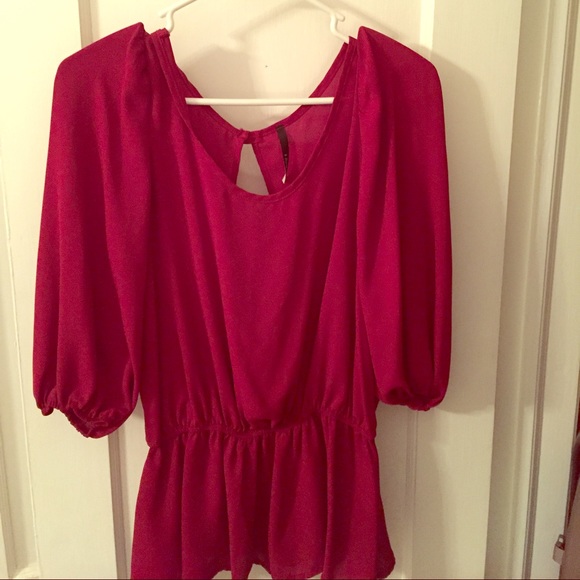 Peplum Blouse