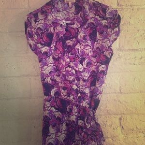 Purple Floral Juicy couture dress