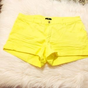 Yellow NWT H&M shorts