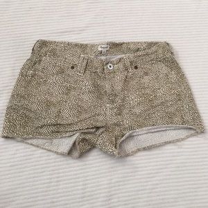 Madewell poka dot short size 26