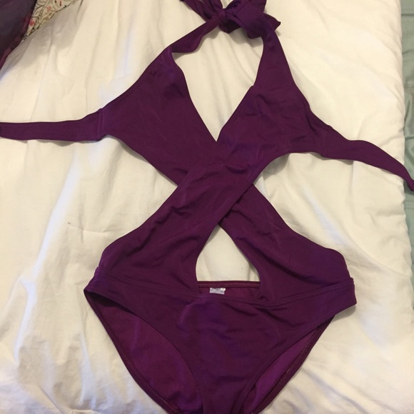 Purple one piece