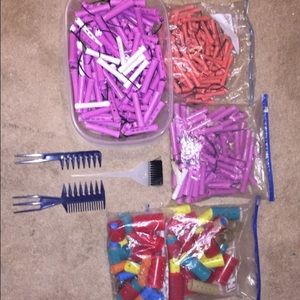 Never used Cosmo hair curlers