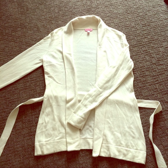 Lily Pulitzer White Cardigan