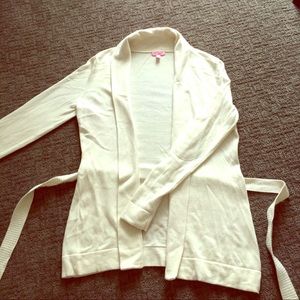 Lily Pulitzer White Cardigan