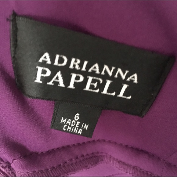 💞 Adrianna Papell Pleated Shutter Bodycon Dress💞 - Picture 4 of 4