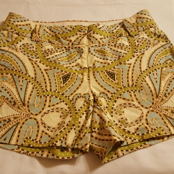 SOLD locally JCREW Print Shorts - Picture 1 of 4