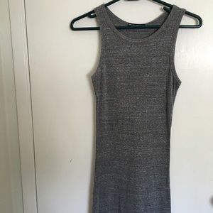 Grey Bodycon Dress Brandy Melville