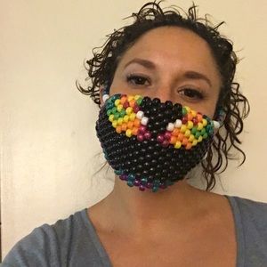 Pony bead mask