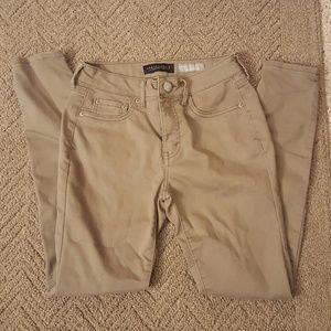 Never worn tan jeggings