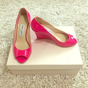 Jimmy choo wedge heels