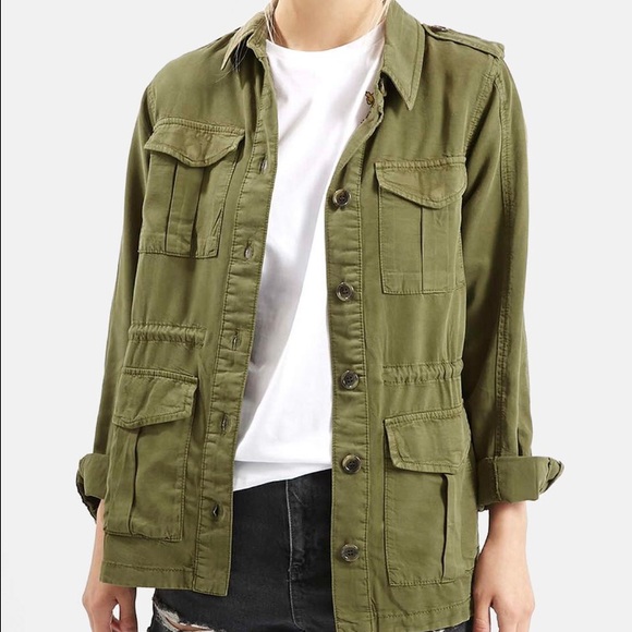 Topshop Jackets & Blazers - Top Shop Utility Jacket