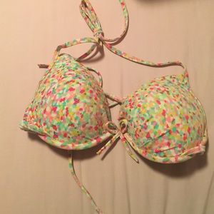 Victoria's Secret bush up bathing suit top