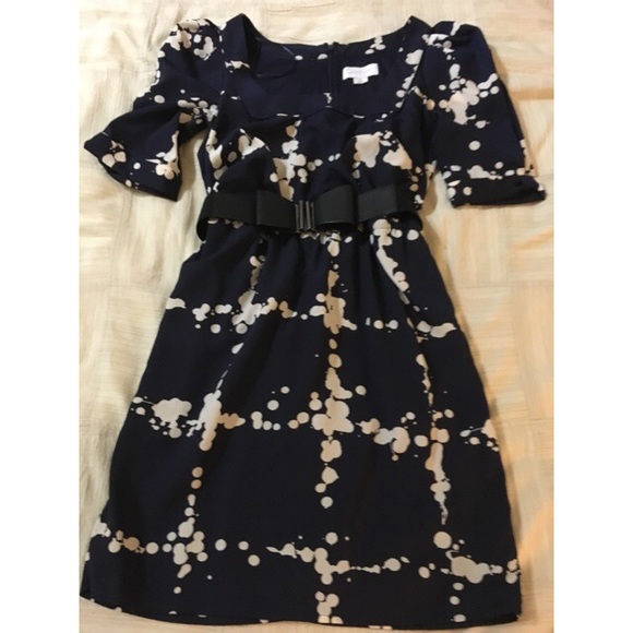 Navy blue dress