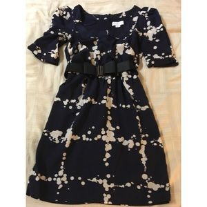 Navy blue dress