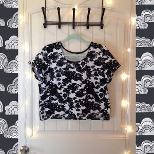 Floral and Black Crop Top Bundle!