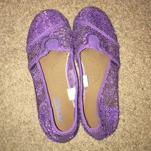 Sheer slip ons