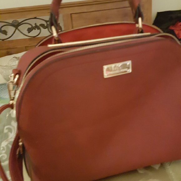 Burgundy large MK like bag