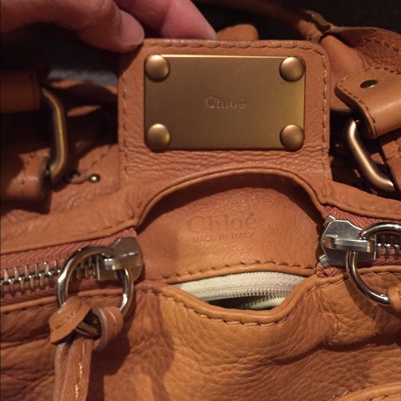 Chloe gold leather Paddington handbag - Picture 3 of 4