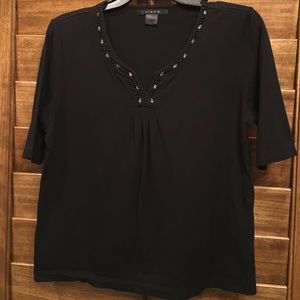 Kiara Black Top