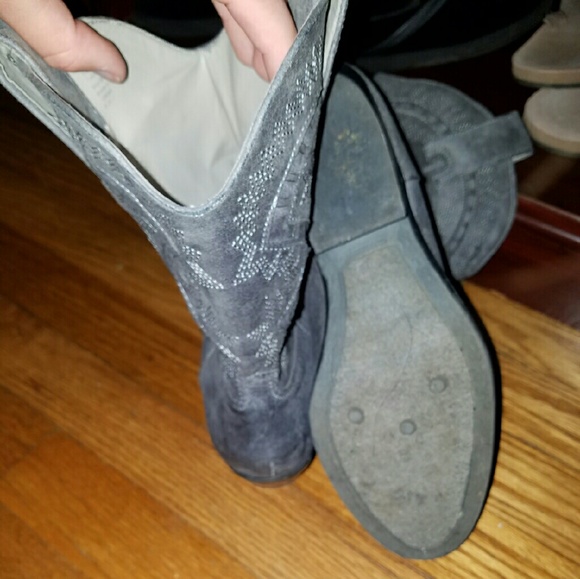 Grey boots - Picture 2 of 2