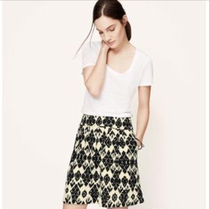 🆕 LOFT Ikat Skirt