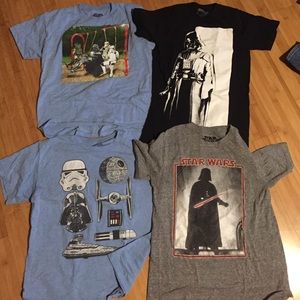 Star Wars T shirt lot