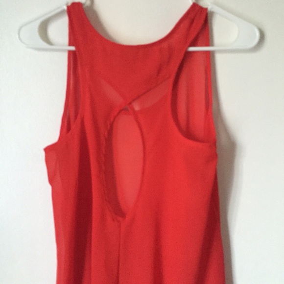 Sheer long tank top - Picture 3 of 3