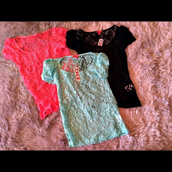 Lace shirt bundle.