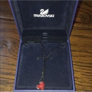 Swarovski Red Heart necklace