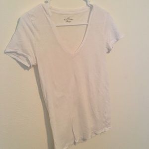 J. CREW white tshirt