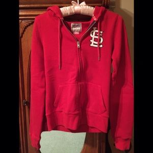 PINK Victoria's Secret STL Zip-Up Sweatshirt