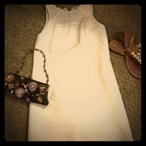 Cream dress