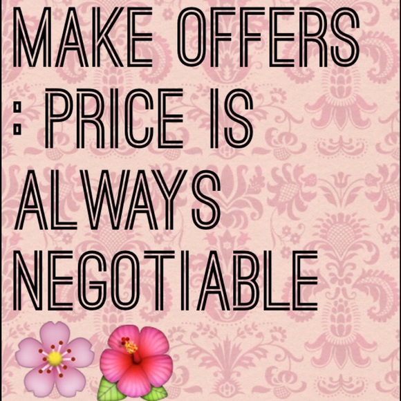 !!!!!!! If you like something, make an offer!!!!!!