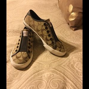 Coach Logo Sneakers Flats
