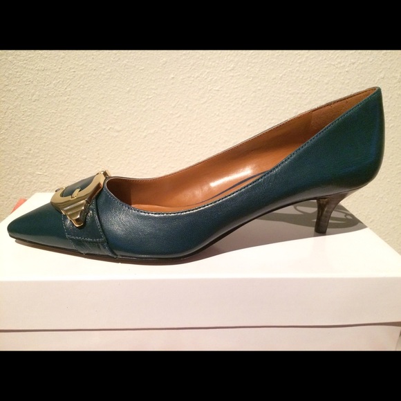 Sophisticated leather heels